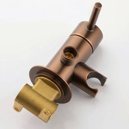 Novo Concealed  Bidet Mixing Doutche Set Brushed Bronze