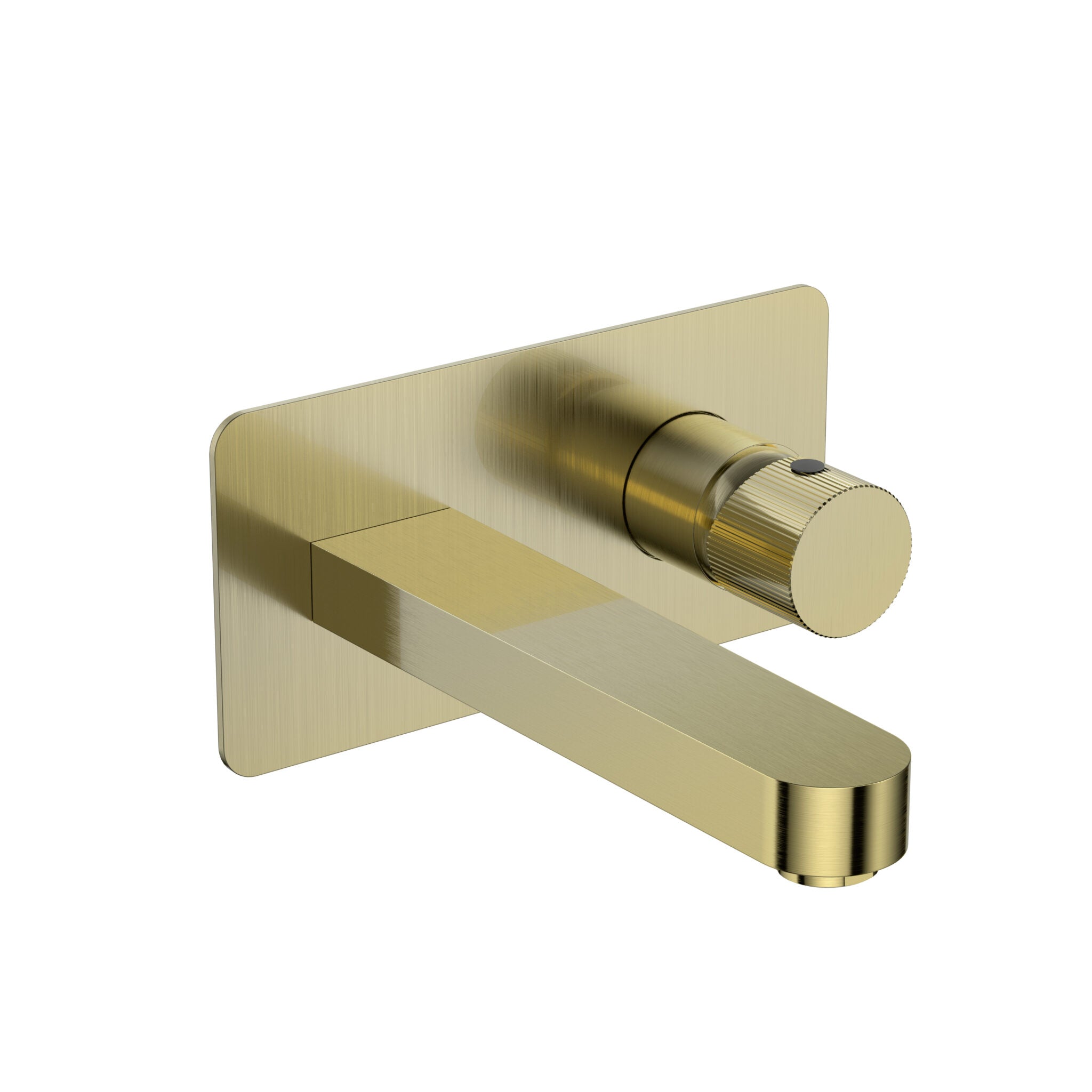 Wall Mounted Mixer Brushed Brass