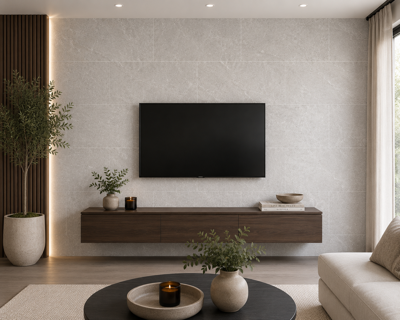 Leza Grey Texture 300x600x5.5 Waterproof Luxury Click Vinyl Flooring