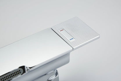 Novo Edge Chrome  Modern Mixer Shower System 3-Function Solid Brass