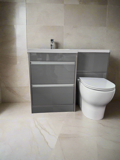 Novo 1100  Smoke Grey Furniture & BTW WC Pack