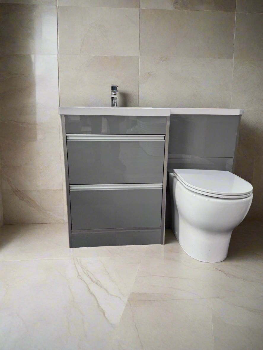Novo 1100  Smoke Grey Furniture & BTW WC Pack