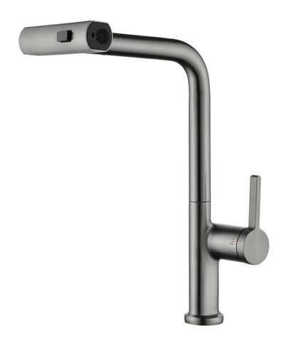 Novo HTC Kitchen Mixer Tap Multi Spray GUN METAL