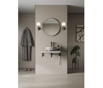 Abode Cava 375mm Round Basin - Pebble Grey