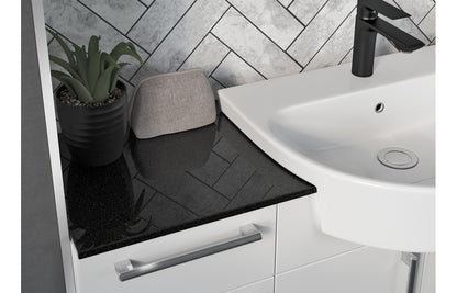 Alba 300mm 3 Drawer Unit - Matt Graphite Grey