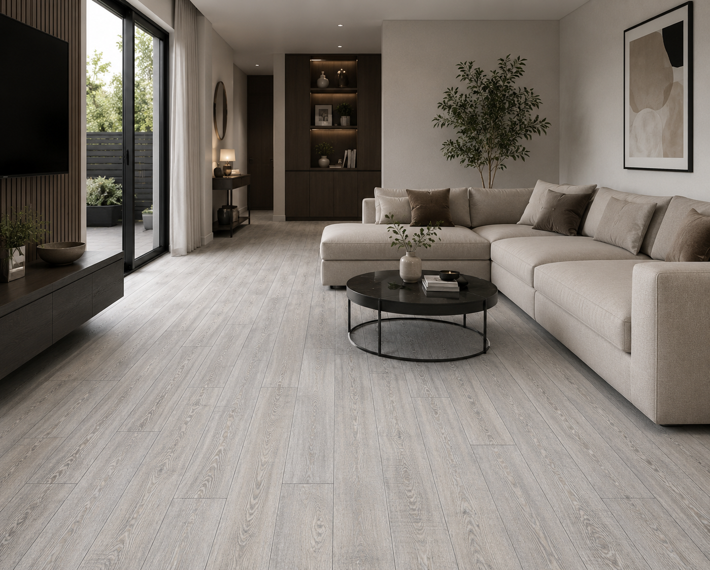 Silver Haven Oak B194 Waterproof Luxury Click SPC/ Vinyl Flooring