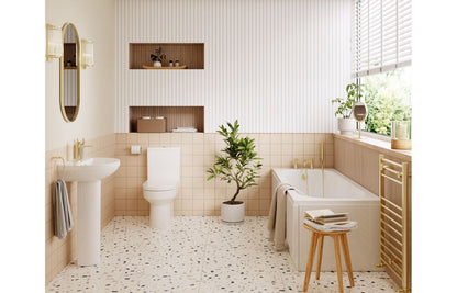 Laurus Full Suite & Bath w/Brushed Brass Finishes