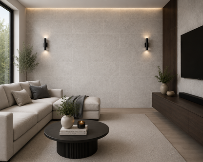 Silver Grey 300x600x5.5 Waterproof Luxury Click Vinyl Flooring