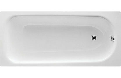 Euro Steel Single End 2TH Bath w/Legs