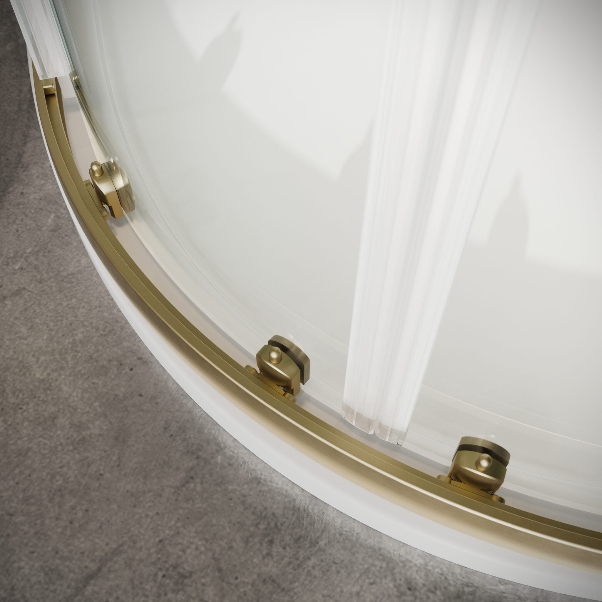 Double door quadrant