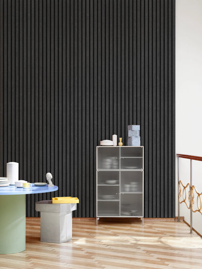 Novo Black Oak Alu Acoustic Wall Panel 600x2700