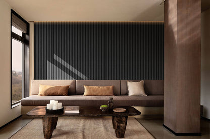Novo Black Oak Alu Acoustic Wall Panel 600x2700