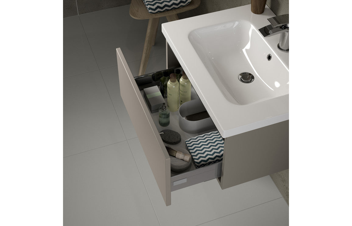 Carya 1200mm Floor Standing Basin Unit Run (No Top) - Latte