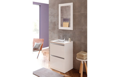 Carya Laminate Worktop - White Gloss