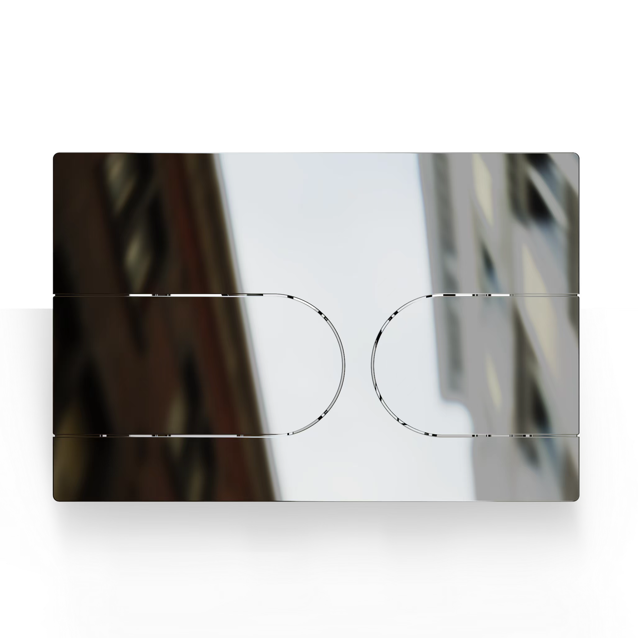 Novo Dual Flush Plate S001-Chrome