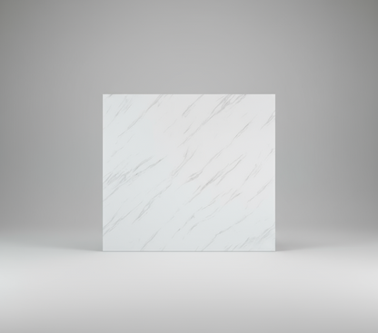 Shower Wall Panel  1200 Carrara Marble Matt