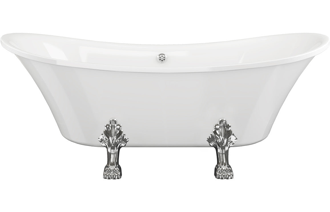 Fareham Freestanding 1760x710x775mm 0TH Bath w/Feet