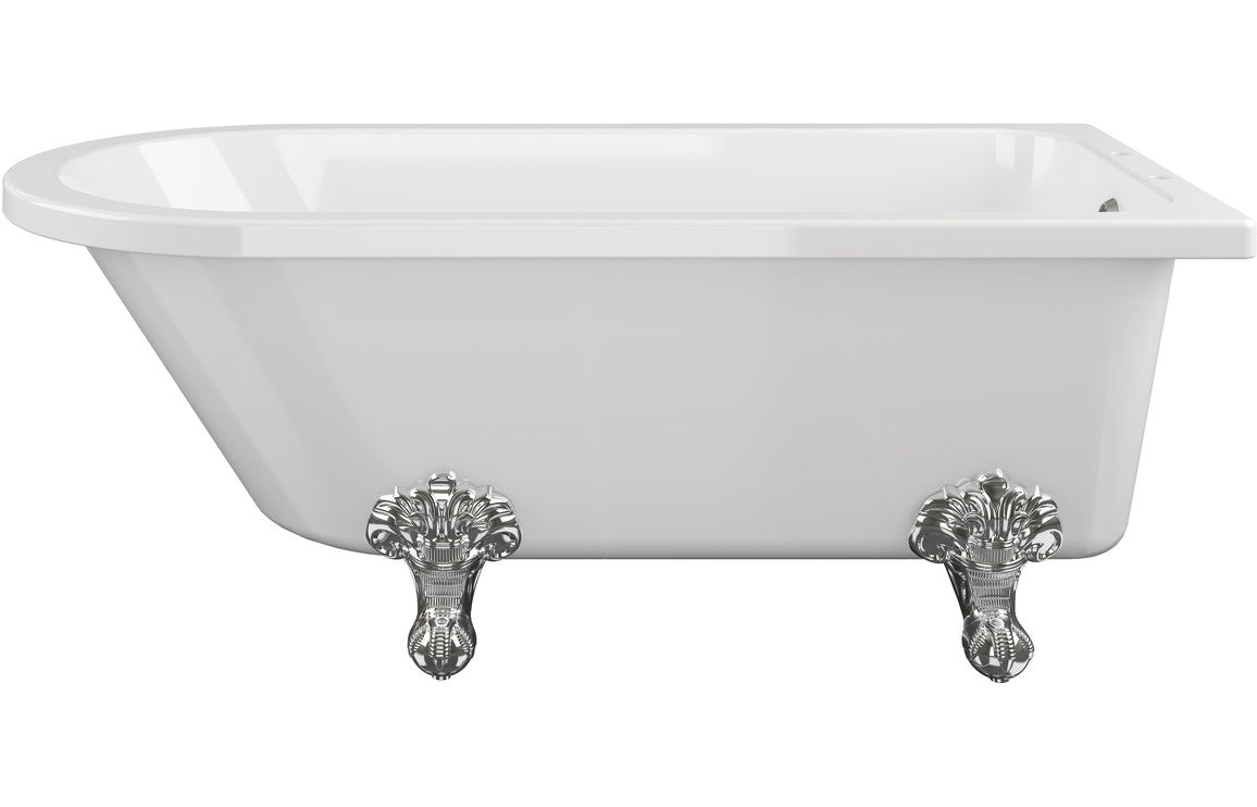 Clevedon Freestanding 2TH Corner Bath w/Feet