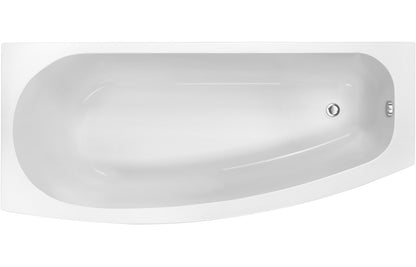 Fortune Space Saving 1700x740x560mm 0TH Bath w/Legs