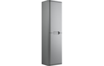 Lambi 350mm 2 Door Wall Hung Tall Unit - Matt Grey