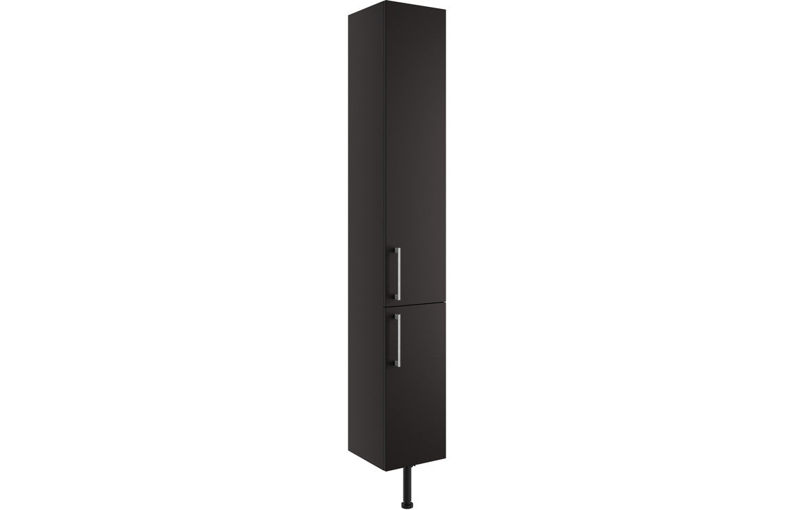 Alba 300mm 2 Door Tall Unit - Matt Graphite Grey