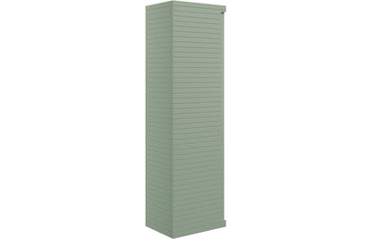 Align 350mm Wall Hung 1 Door Tall Unit - Matt Willow Green