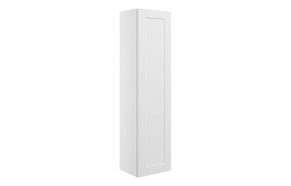 Heritage 300mm Wall Hung 1 Door Tall Unit - Matt White