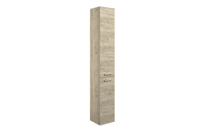 VINOS 350mm Floor Standing 2 Door Tall Unit - Oak
