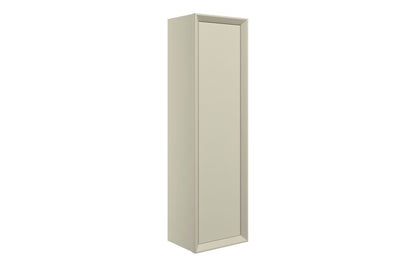 CLICK 345mm Wall Hung 1 Door Tall Unit - Matt Cotton