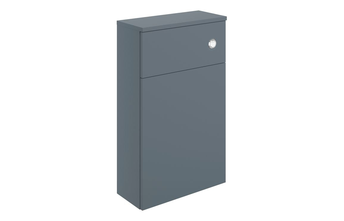 CLICK 503mm Floor Standing WC Unit - Matt Storm Blue