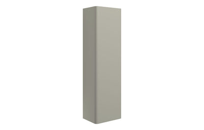 Costline  350mm Wall Hung 1 Door Tall Unit - Matt Latte