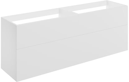 NEST 1180mm Wall Hung 4 Drawer Basin Unit (No Top) - Matt White
