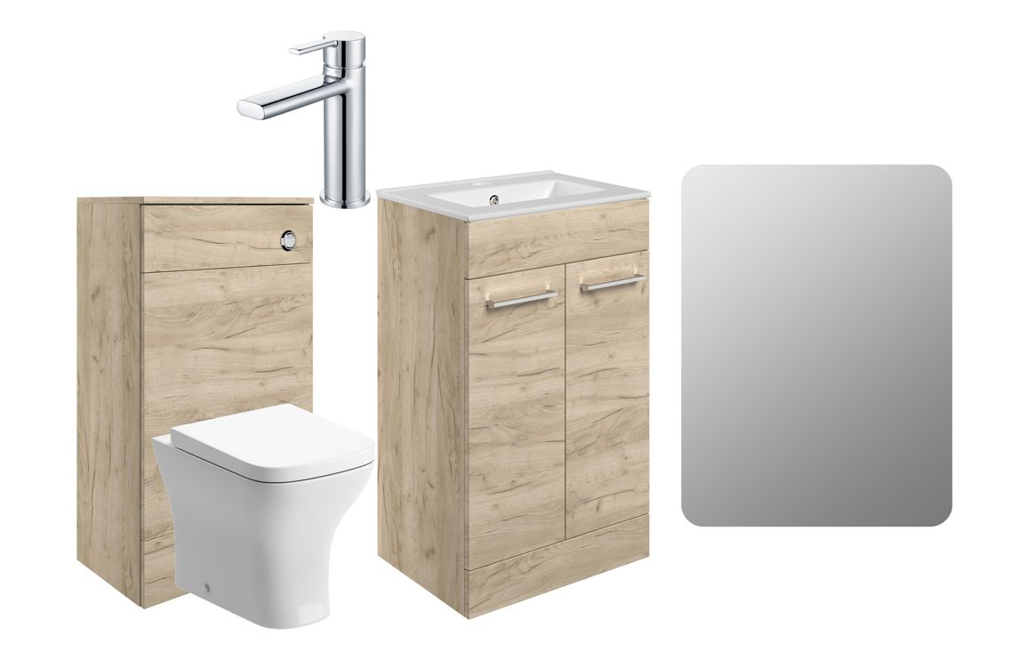 Volta 510mm F/S Furniture Pack w/Chrome Finishes