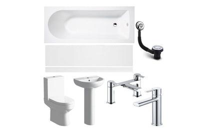 Laurus Full Suite & Bath w/Chrome Finishes