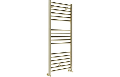 Grada Straight 30mm Ladder Radiator - Brushed Brass