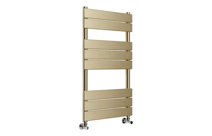 Trend Square Ladder Radiator - Brushed Brass
