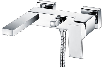 Zacara Wall Mounted Shower Mixer & Shower Kit - Chrome