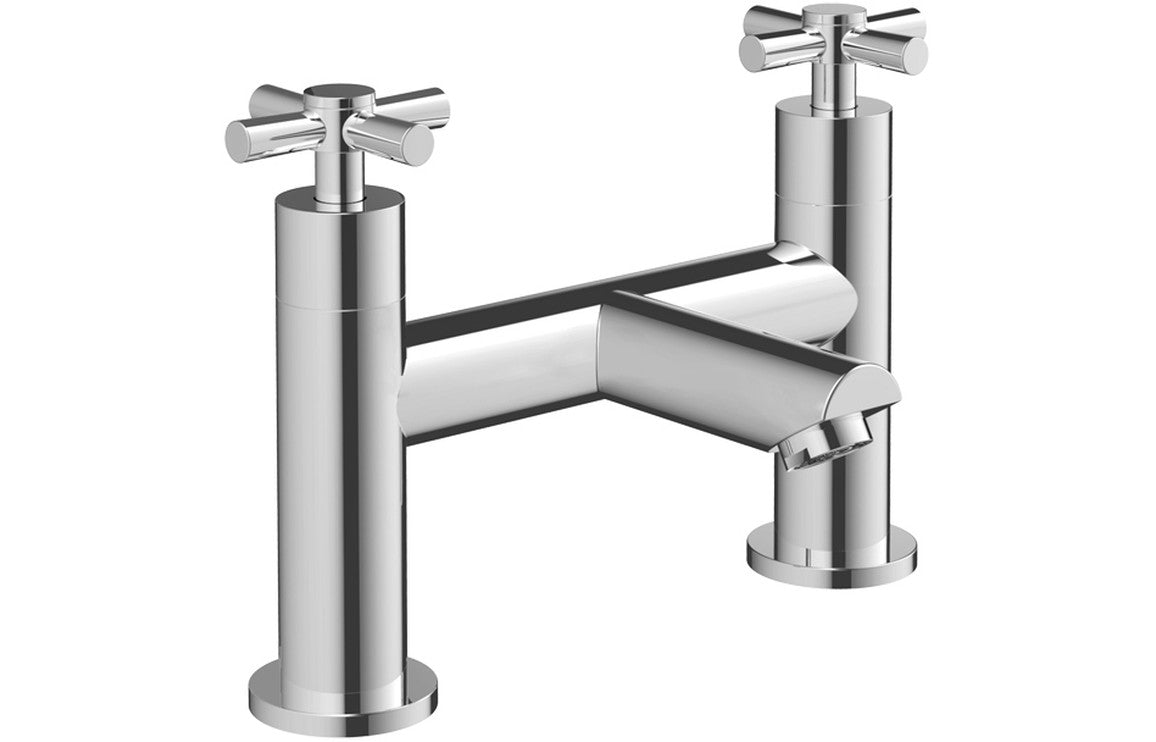 Orford Bath Filler - Chrome