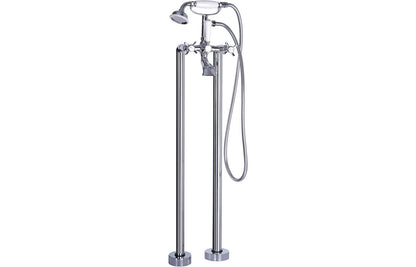 Bordon Floor Standing Bath/Shower Mixer - Chrome