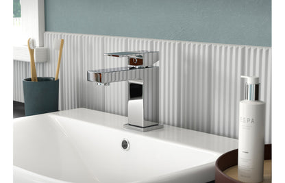 Ponza Basin Mixer & Waste - Chrome