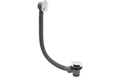 Exposed Bath Plug & Chain Waste - Chrome