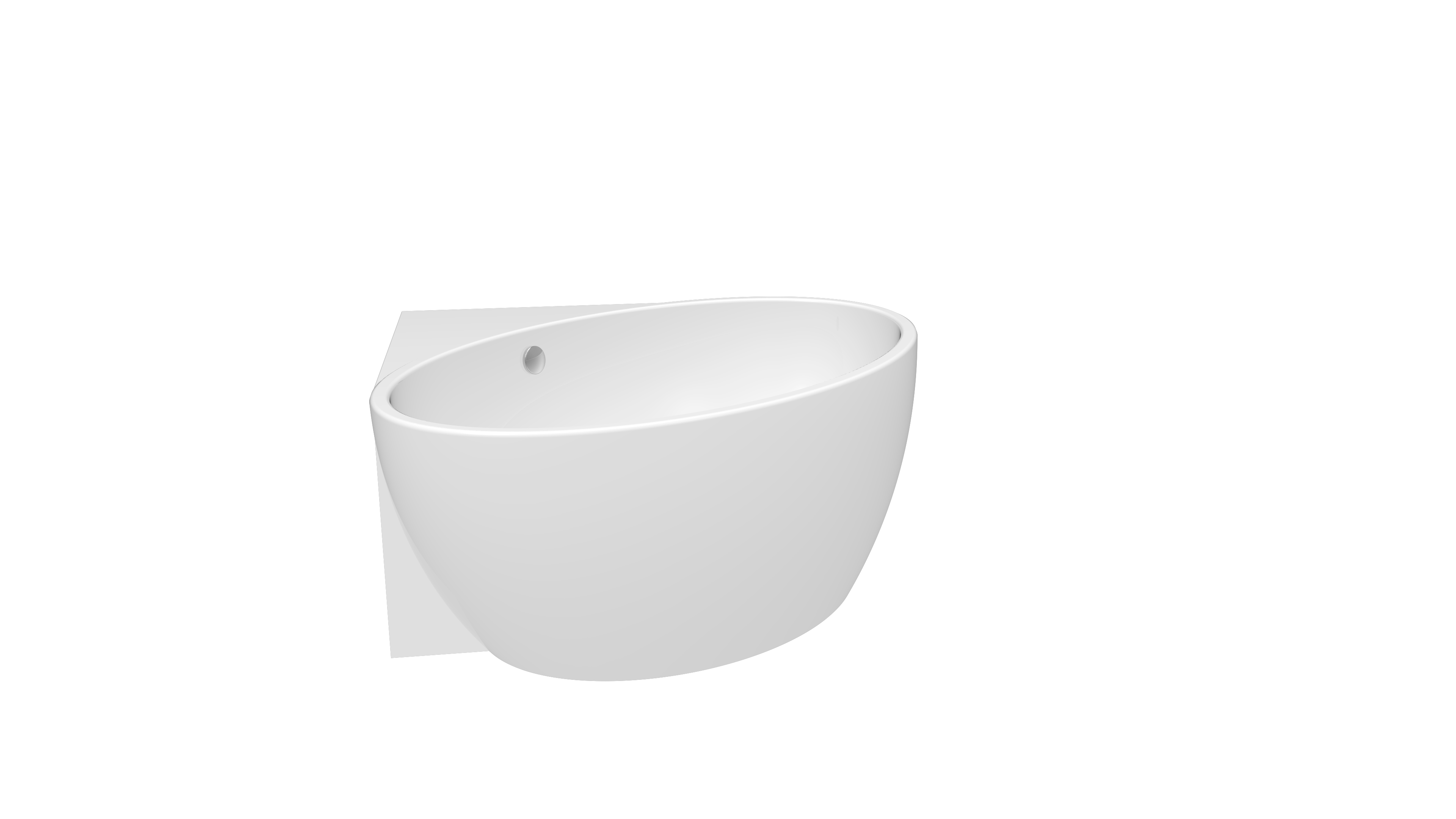 Novo DOV Corner freestanding Designer Bath