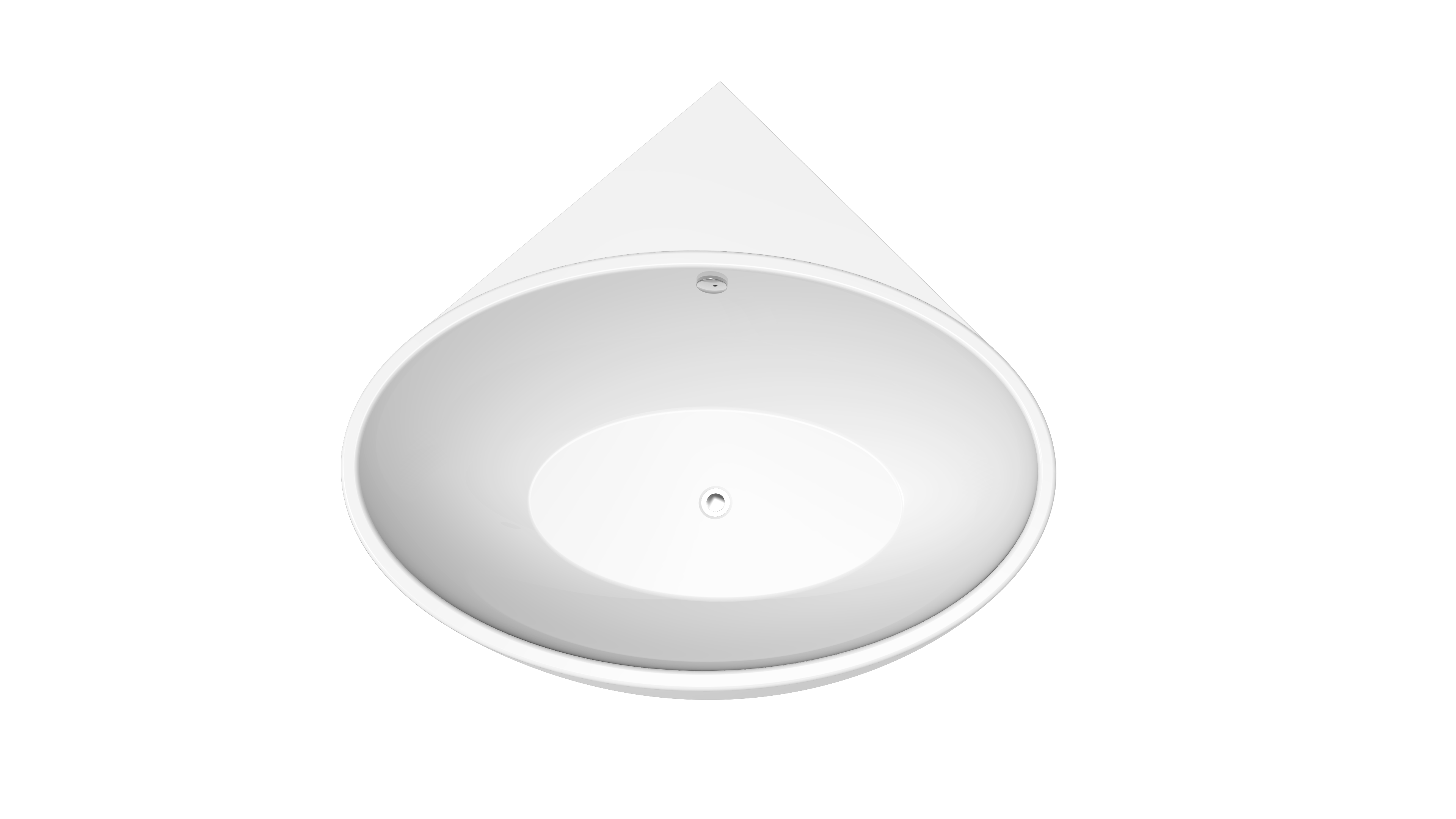 Novo DOV Corner freestanding Designer Bath