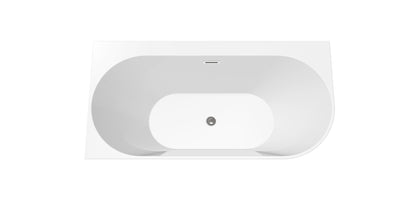 Novo Status Como Corner freestanding Designer Bath Left Hand