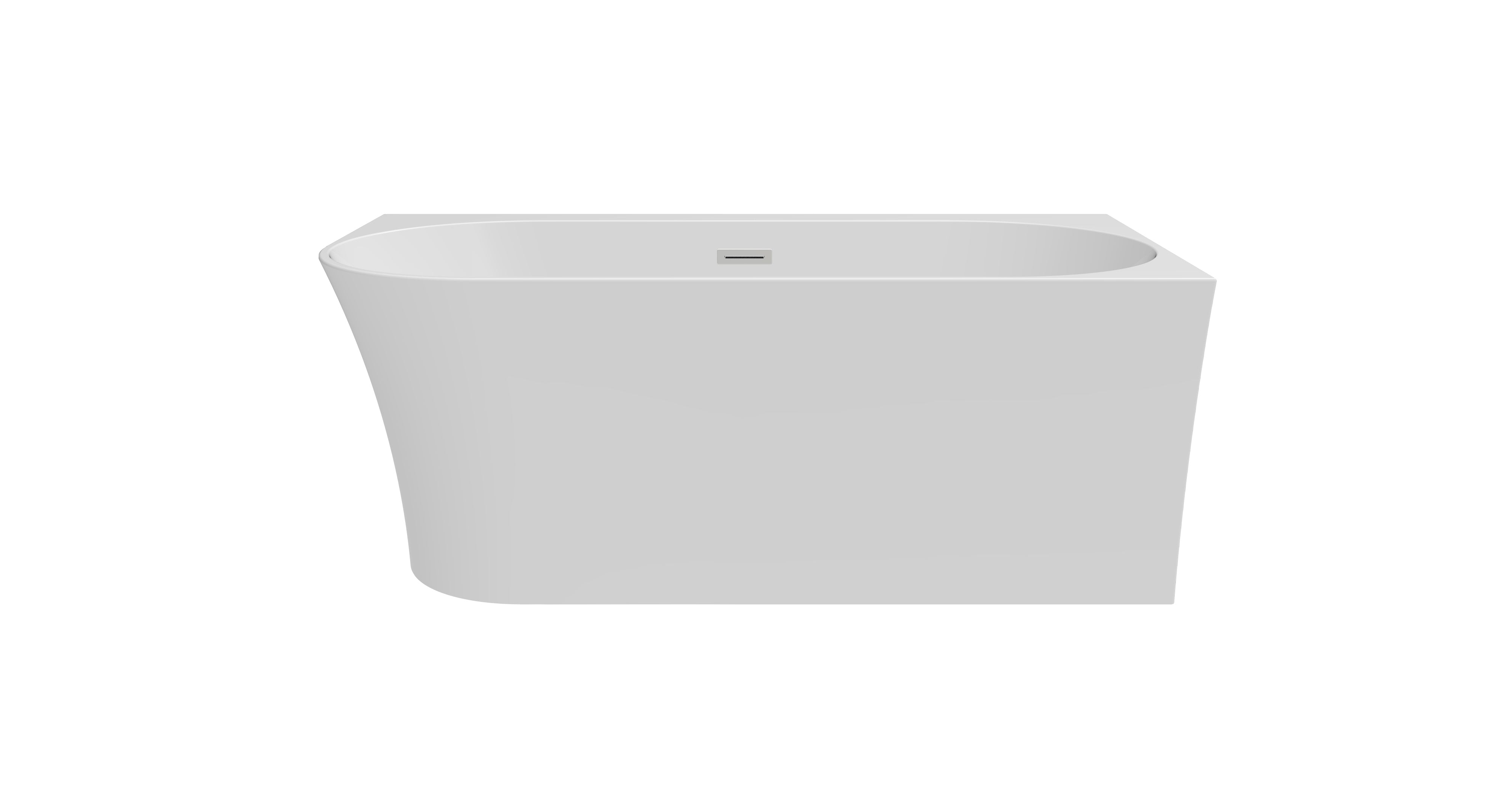 Novo Status Como Corner freestanding Designer Bath Right Hand