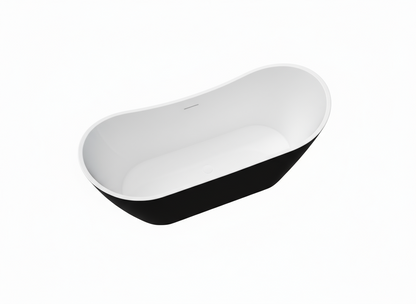 Novo Lamberta t Luxury freestanding Designer bath Matt Black