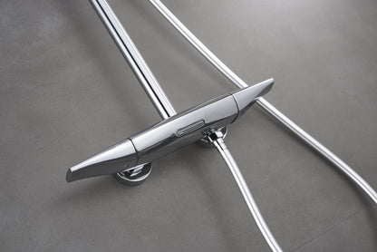 Novo Multi Chrome  Modern Mixer Shower System 3-Function Solid Brass