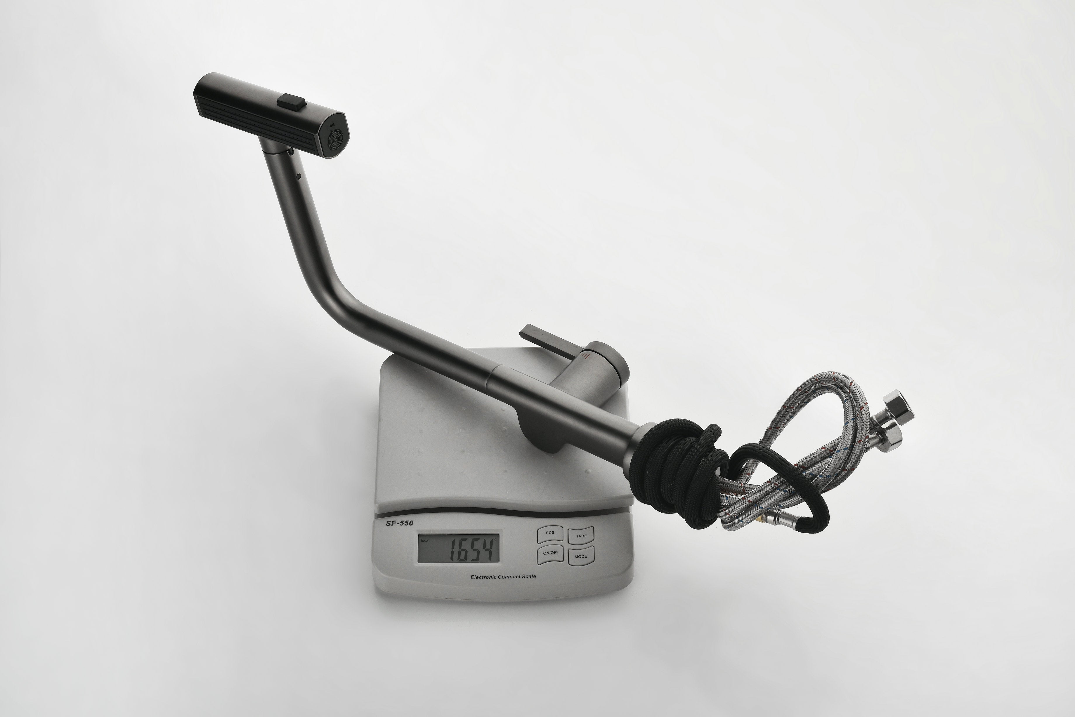 Novo HTC Kitchen Mixer Tap Multi Spray GUN METAL