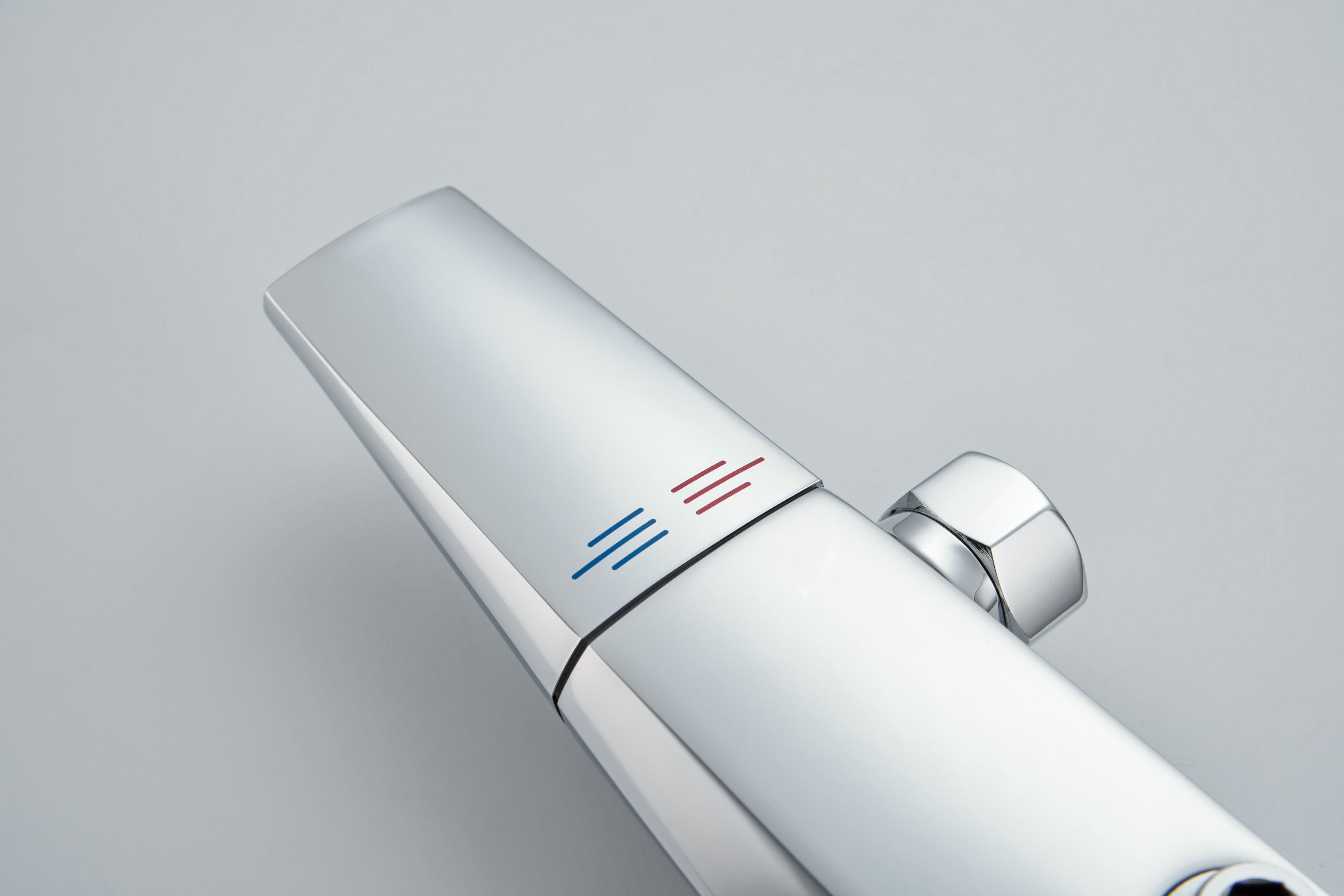 Novo Multi Chrome  Modern Mixer Shower System 3-Function Solid Brass