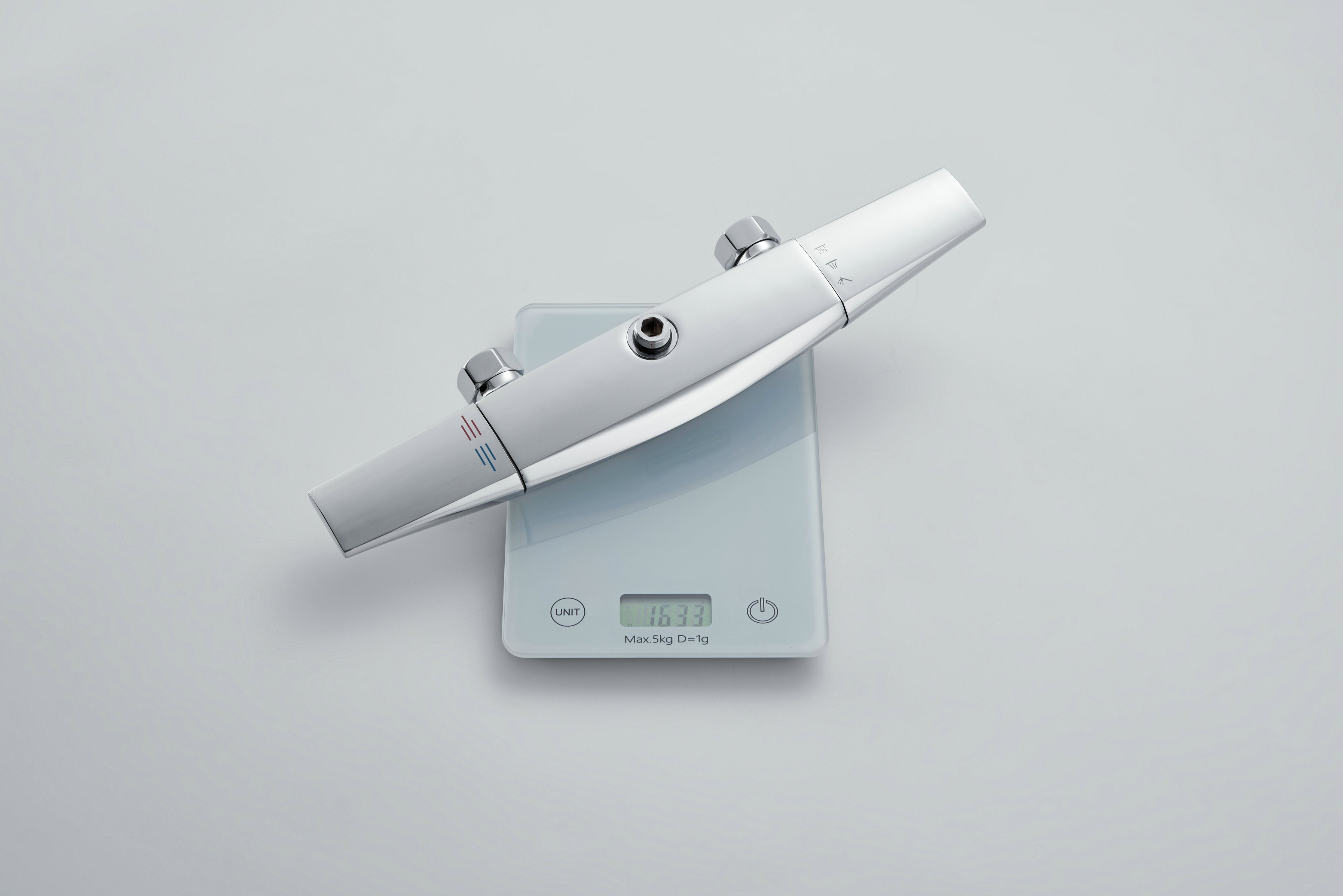 Novo Multi Chrome  Modern Mixer Shower System 3-Function Solid Brass